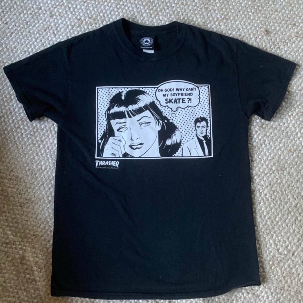 LIKE NEW THRASHER SHIRT